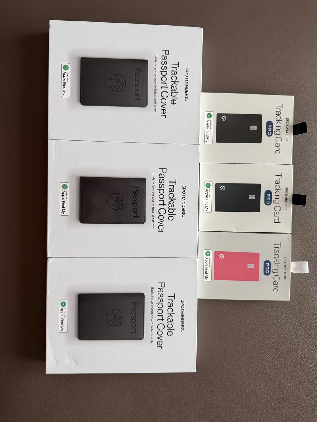 Customer photo review of Trackable Passport Cover