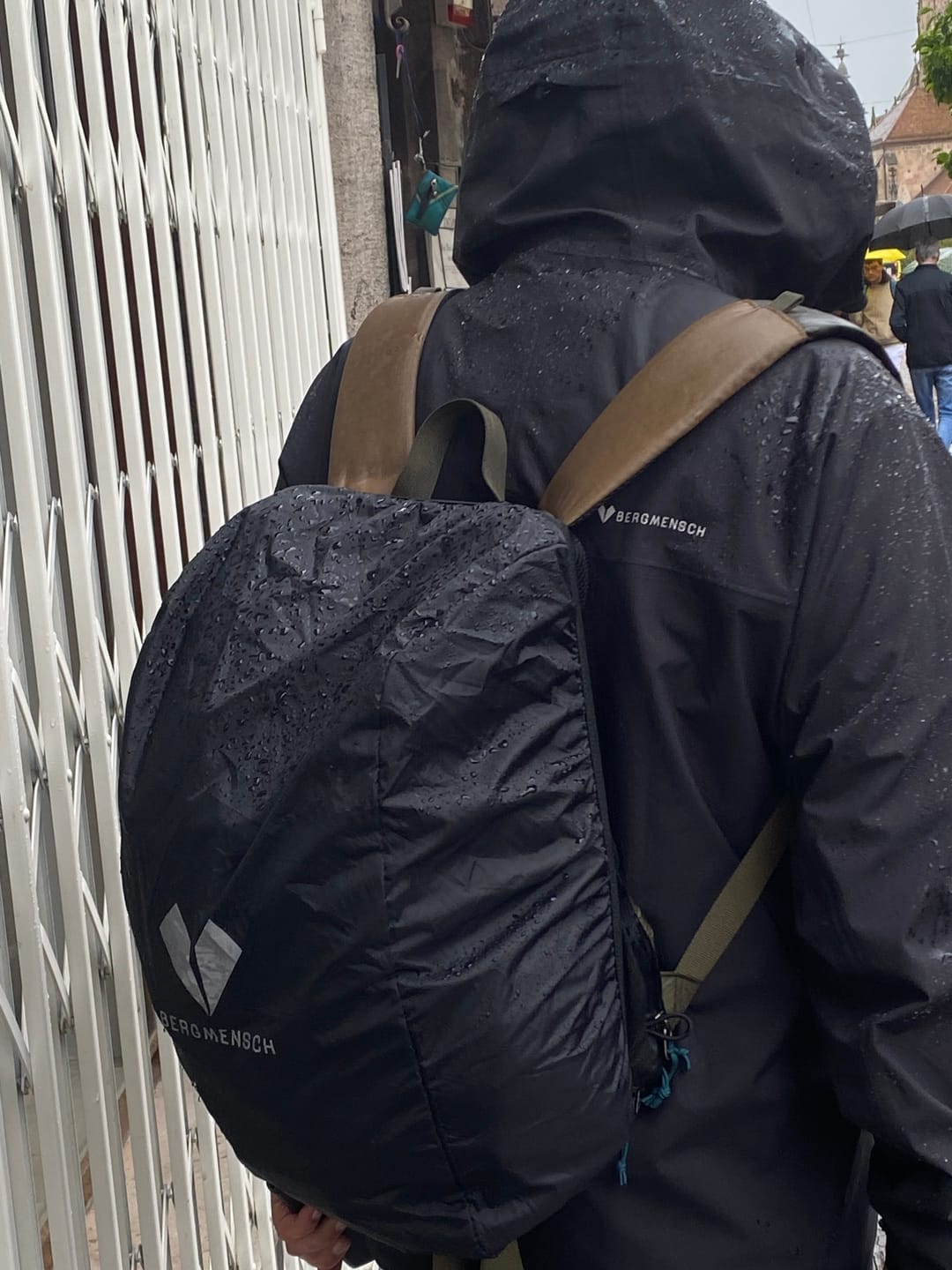 Customer photo review of Herren 3L Hardshell Regenjacke