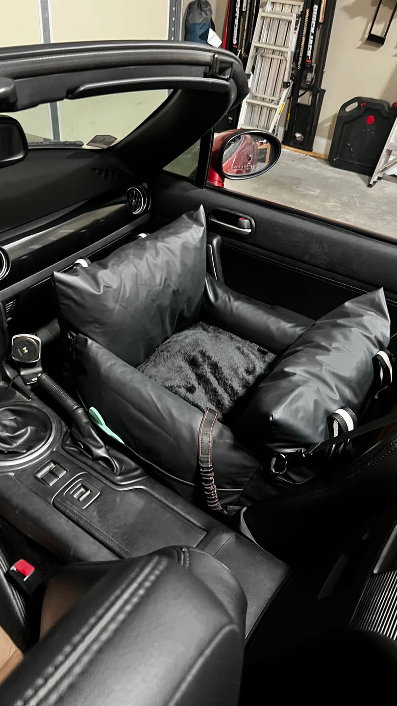 Customer photo review of The Dog Dock V2 New & Improved with LATCH / ISO FIX anchors