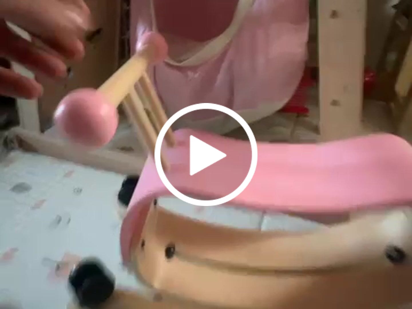 Customer video review of Avenlur Rocker Bug | Wooden Balance & Rocking Toy for Toddlers and Kids