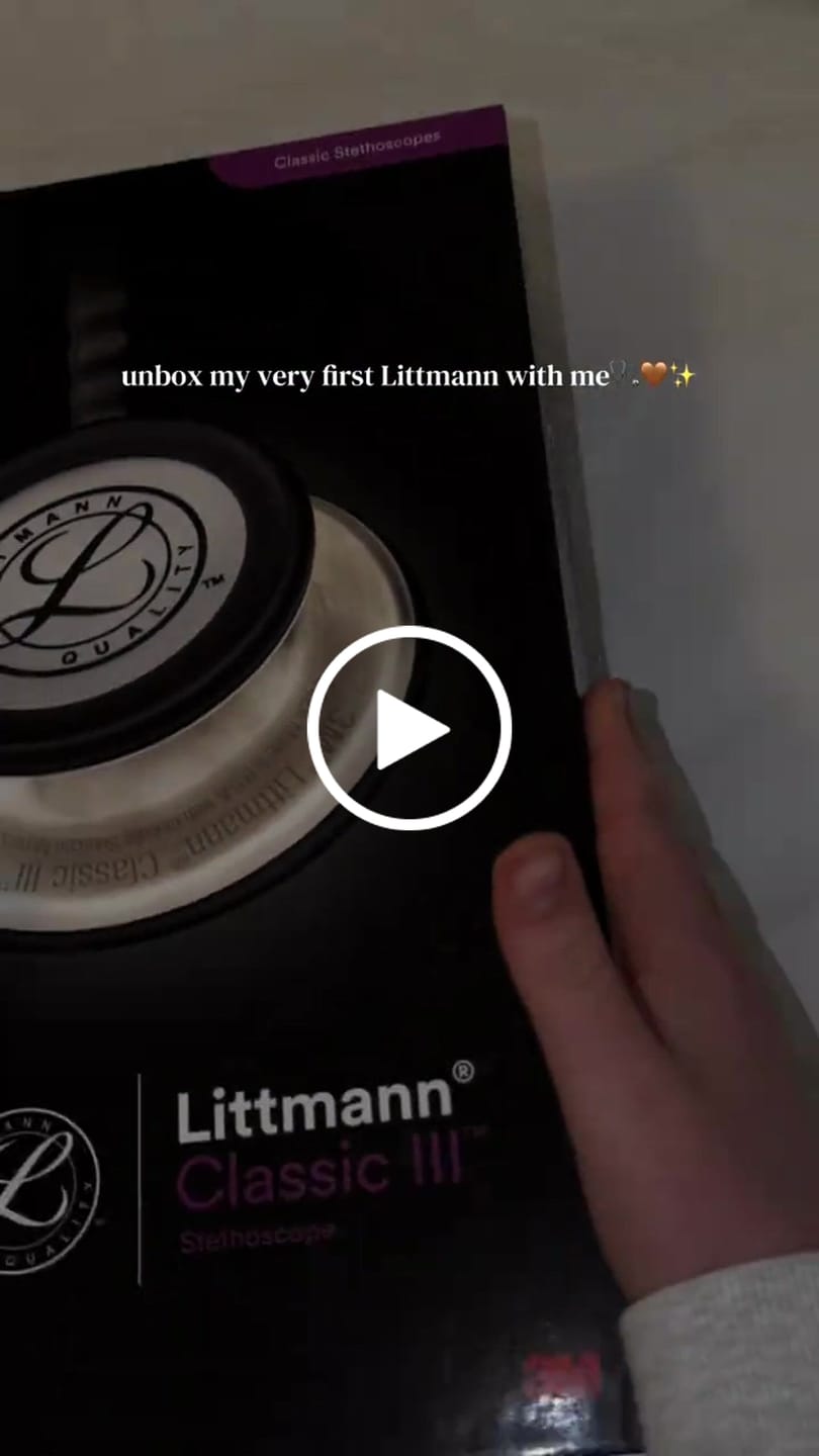Customer video review of Littmann Classic III Monitoring Stethoscope: Chocolate & Copper 5809