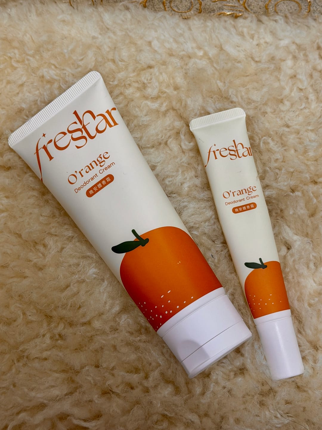 Customer photo review of 晚安體香霜｜清新柑橘