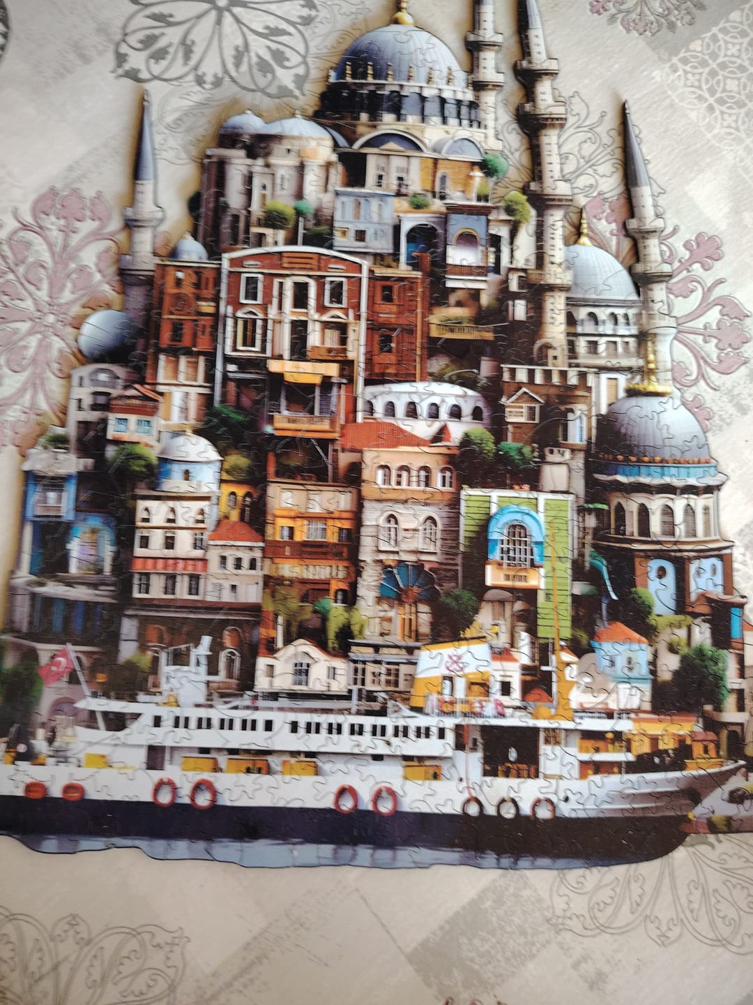 Customer photo review of İstanbul360  - Ahşap Puzzle