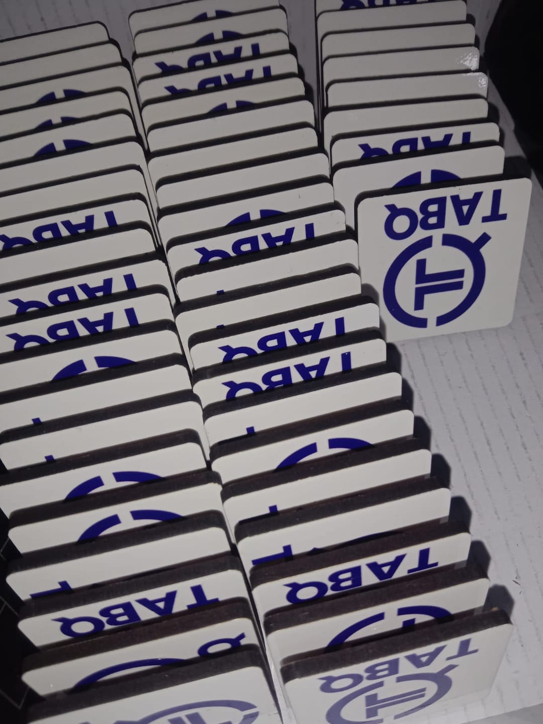 Customer photo review of Customized Magnetic Badge | Wear Your Brand | PrintMine.in