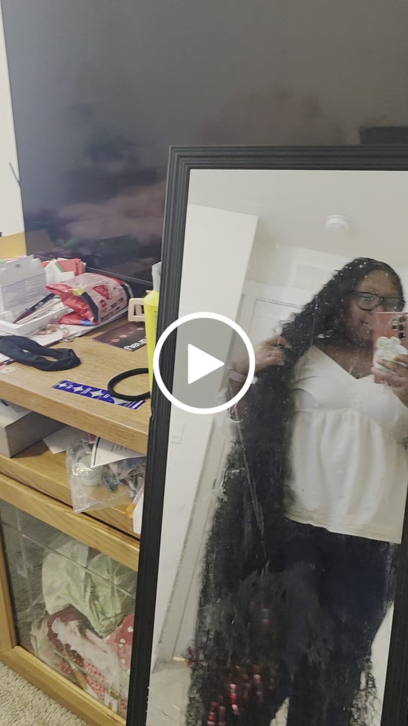 Customer video review of KNOTLESS BOHEMIAN FULL LACE
