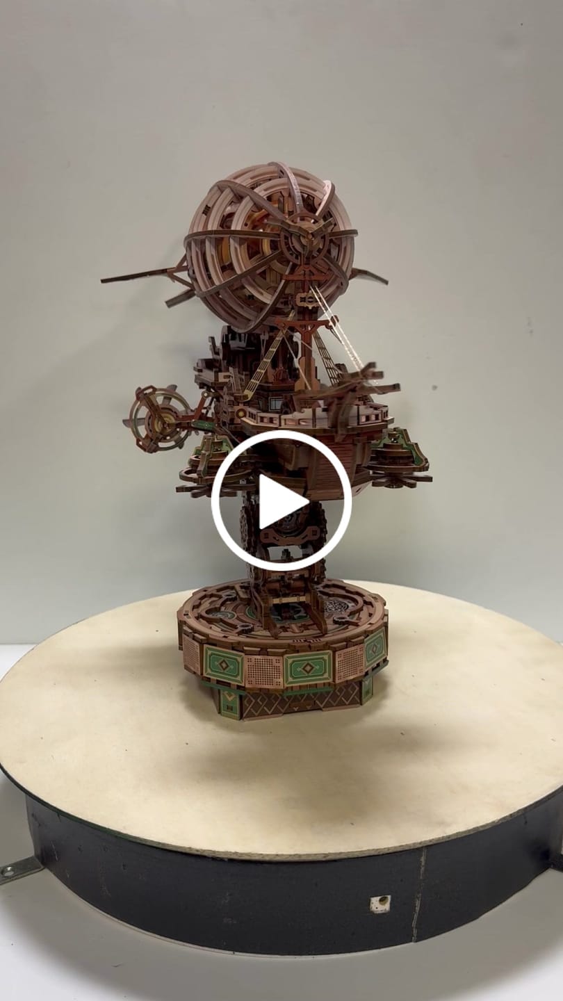 Customer video review of Vapor Trek 3D Wooden Puzzle