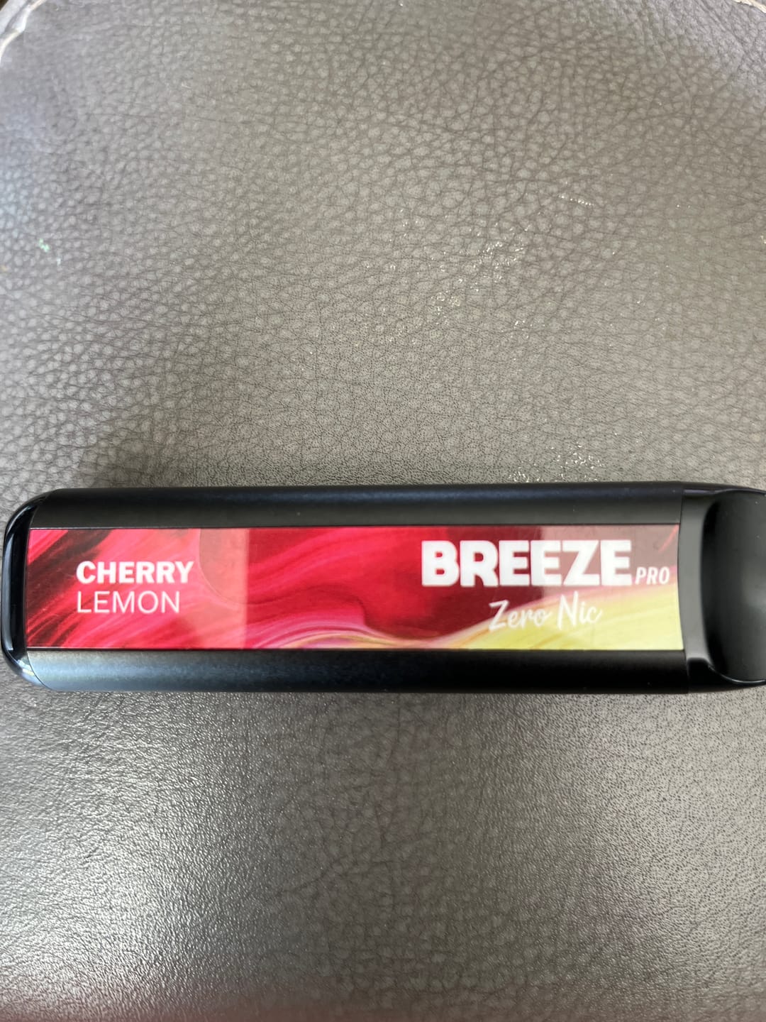 Customer photo review of Breeze Pro 0% Nicotine Disposable Vape