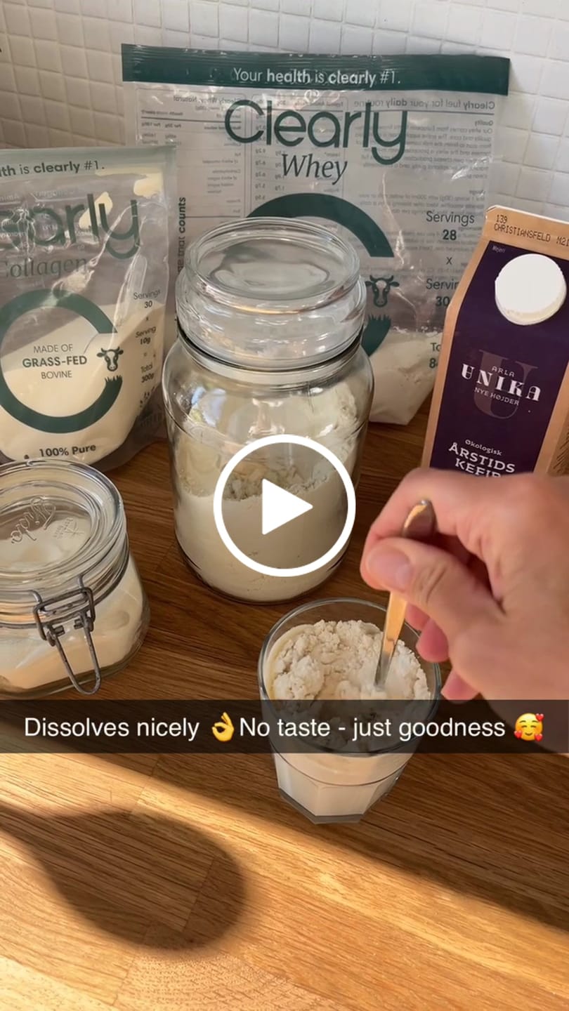 Customer video review of Grass-fed Whey