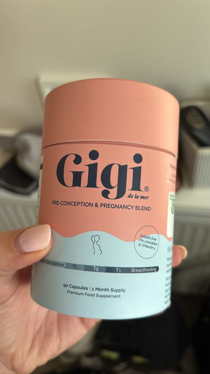 Customer photo review of Pre-Conception & Pregnancy Blend - Capsules