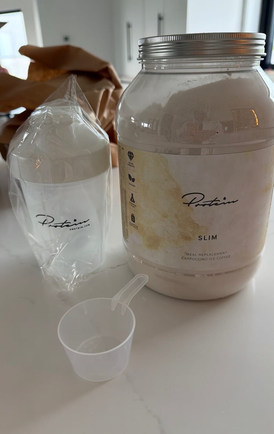 Customer photo review of Slim Meal Replacement | 34 Meals