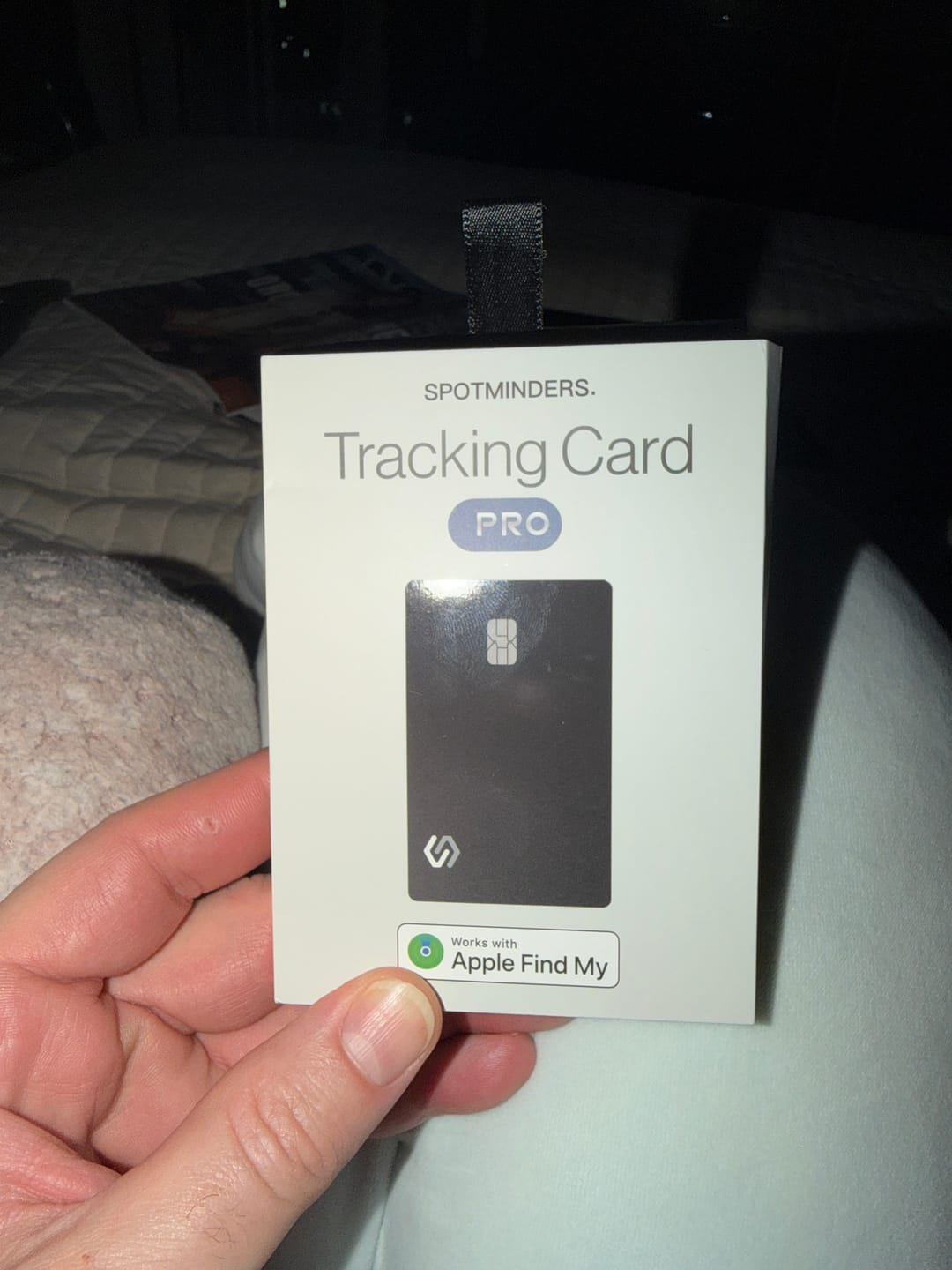 Customer photo review of SPOTMINDERS. Tracking Card PRO