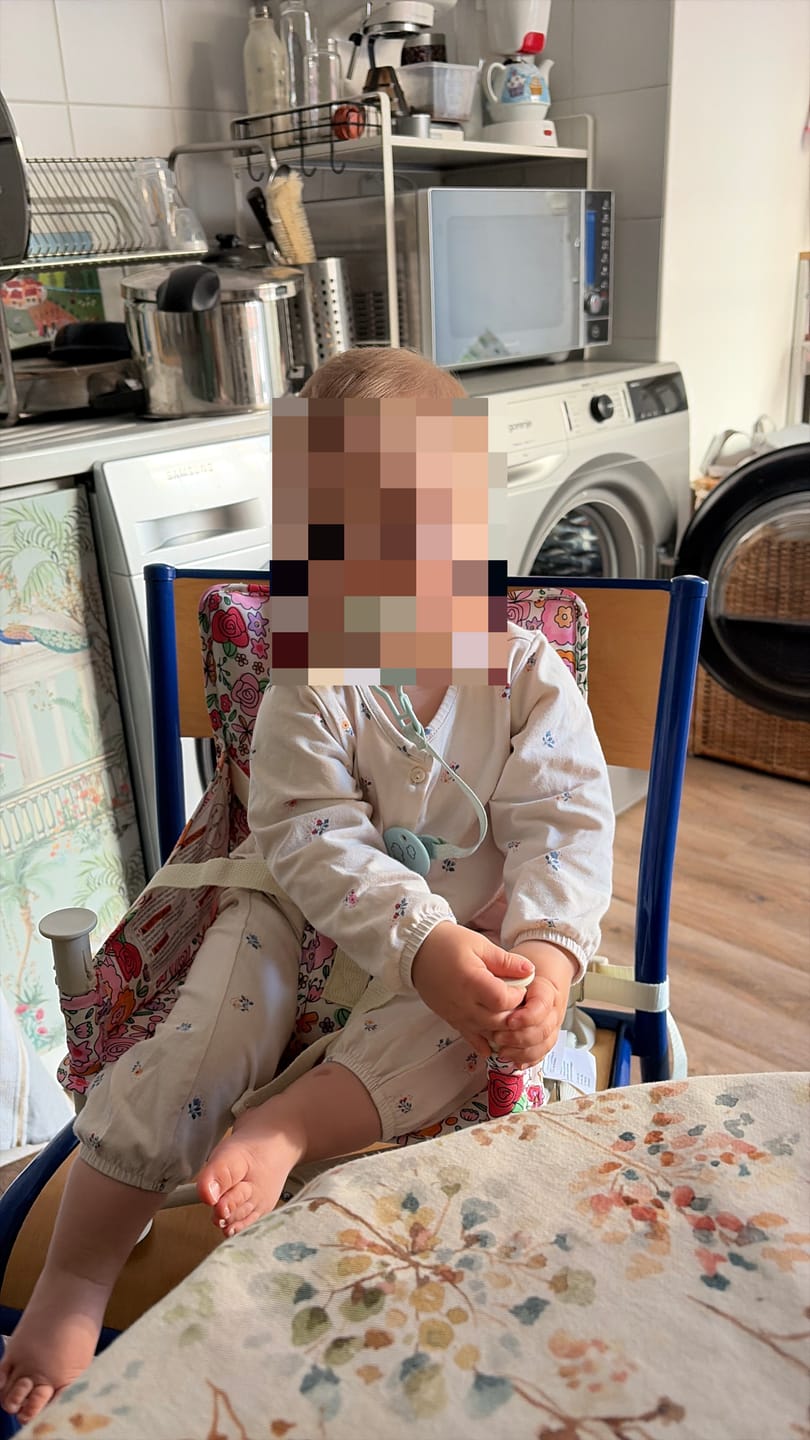 Customer photo review of Paloma baby chair EU