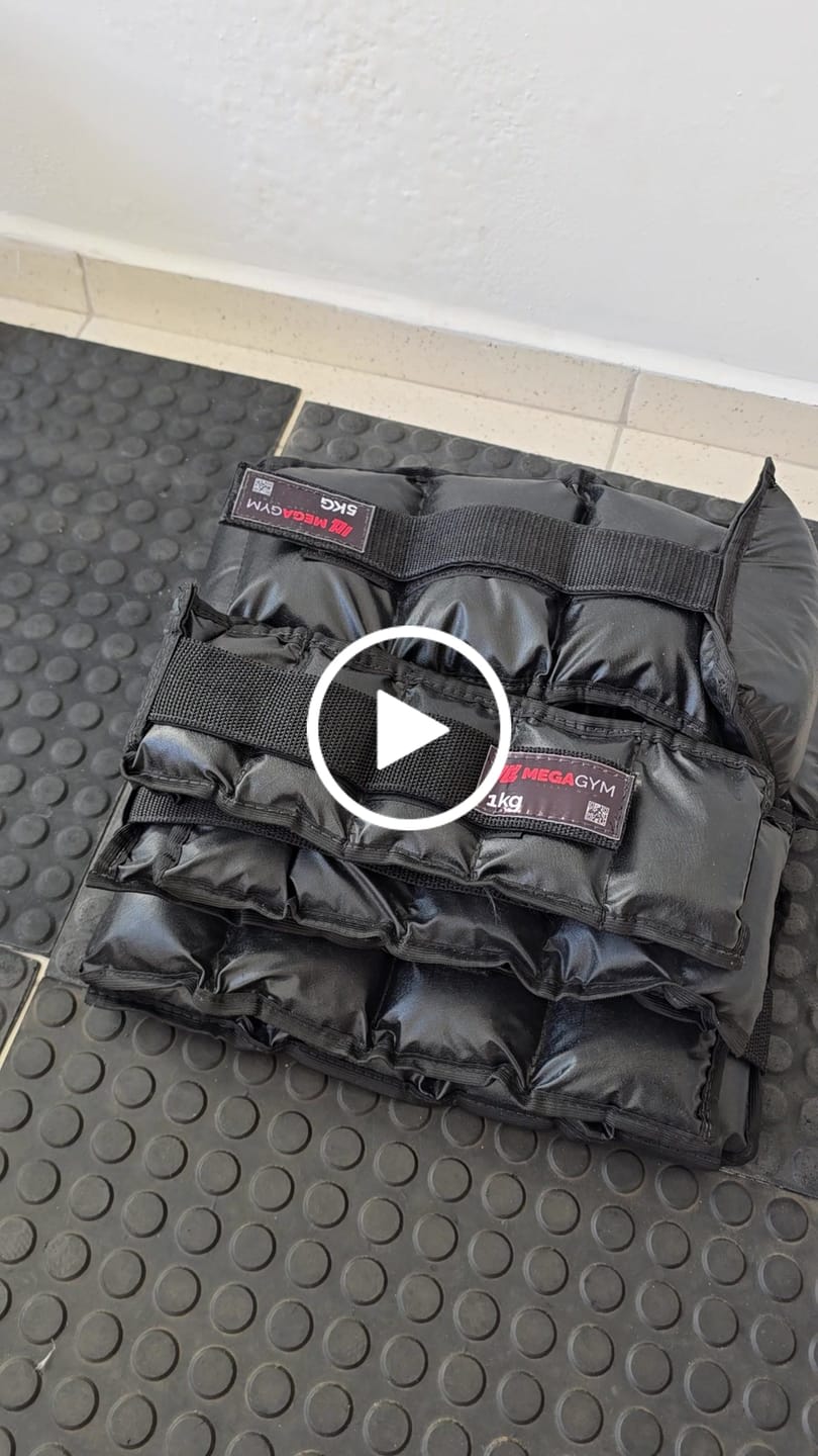 Customer video review of Caneleiras Tornozeleiras De Peso