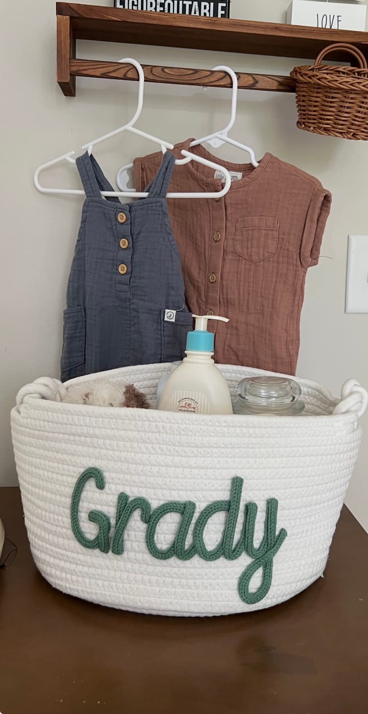 Customer photo review of Basket Size