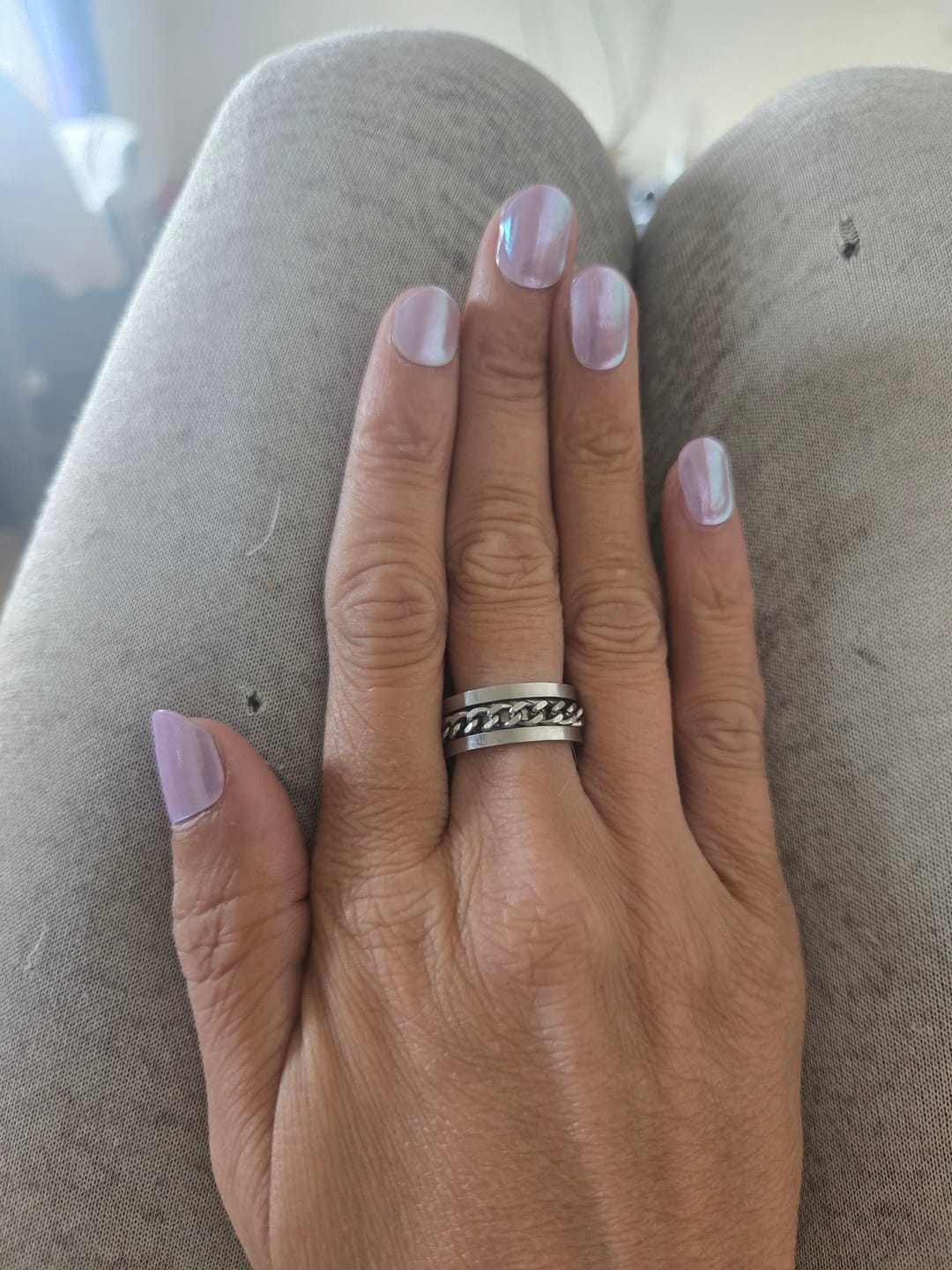 Customer photo review of Purple Prism Shimmer