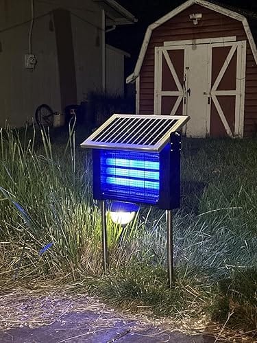 Customer photo review of Upgraded Solar Mosquito Killer Lamp-10W