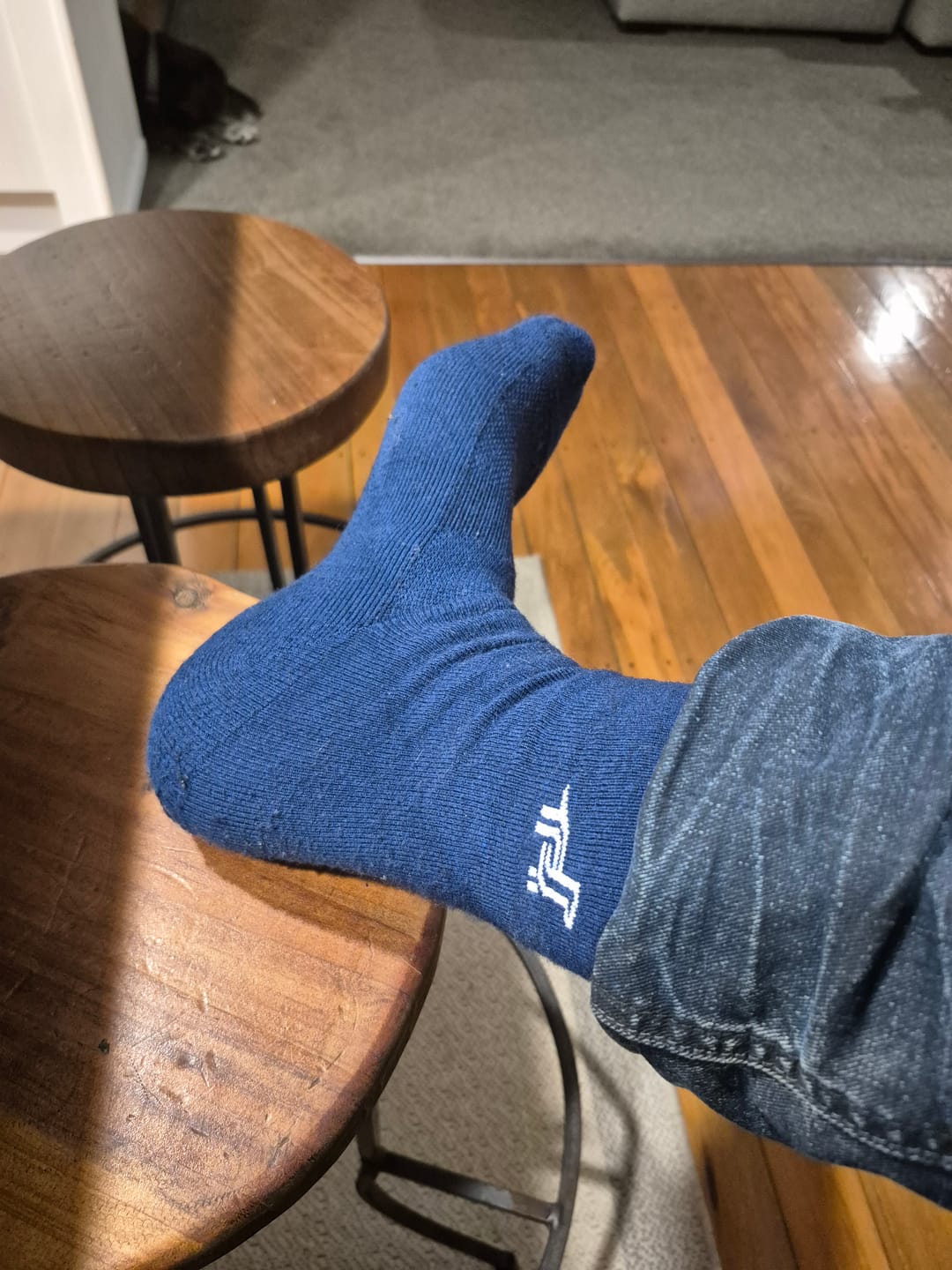 Customer photo review of Crew Socks