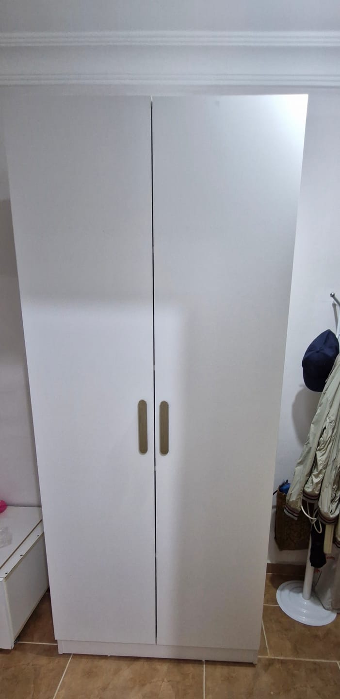 Customer photo review of Rani BA160 Gardırop 2 Kapaklı 4 Raflı Elbise Dolabı Beyaz