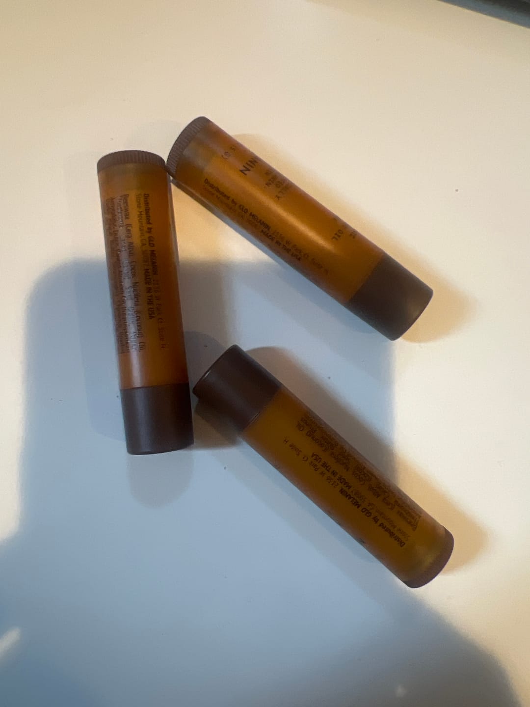 Customer photo review of Turmeric and Lemon Lip Balm (for Dark Lips)
