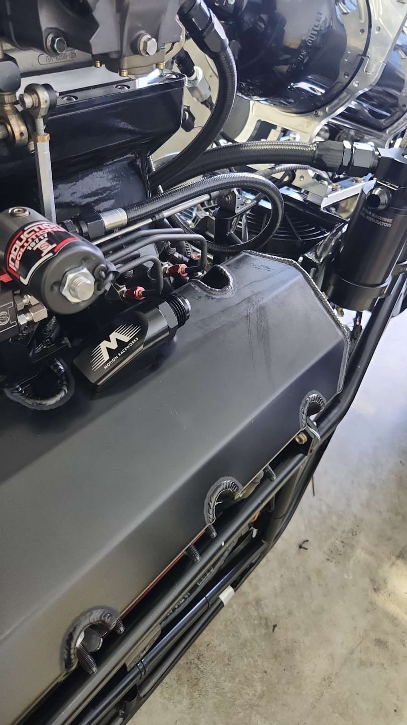 Customer photo review of Motion Raceworks Billet Valve Cover Breathers Black Anodized (Pair)