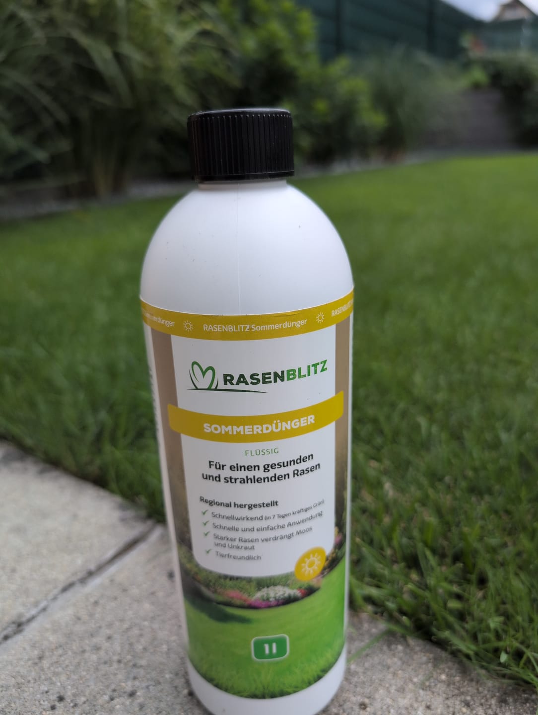 Customer photo review of RASENBLITZ™ - SOMMERDÜNGER