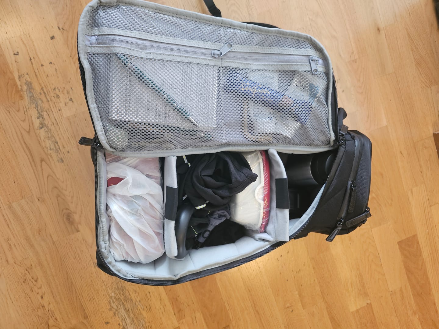 Customer photo review of The Organizer 30L