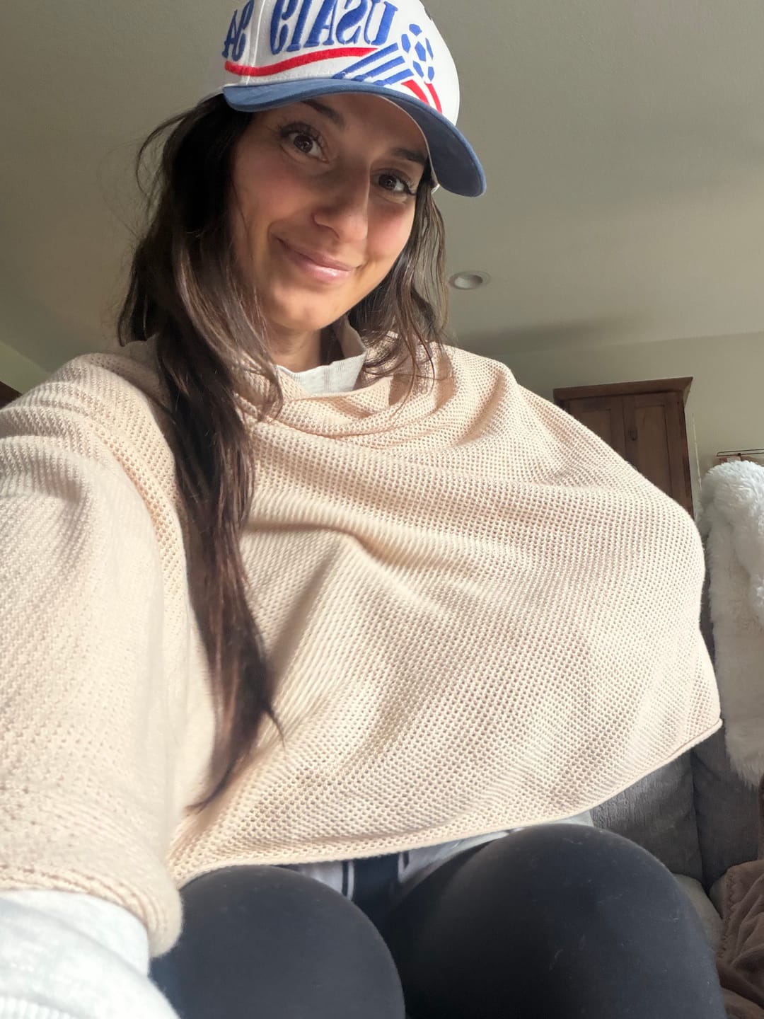 Customer photo review of Nestling Baby™ Nursing Cover