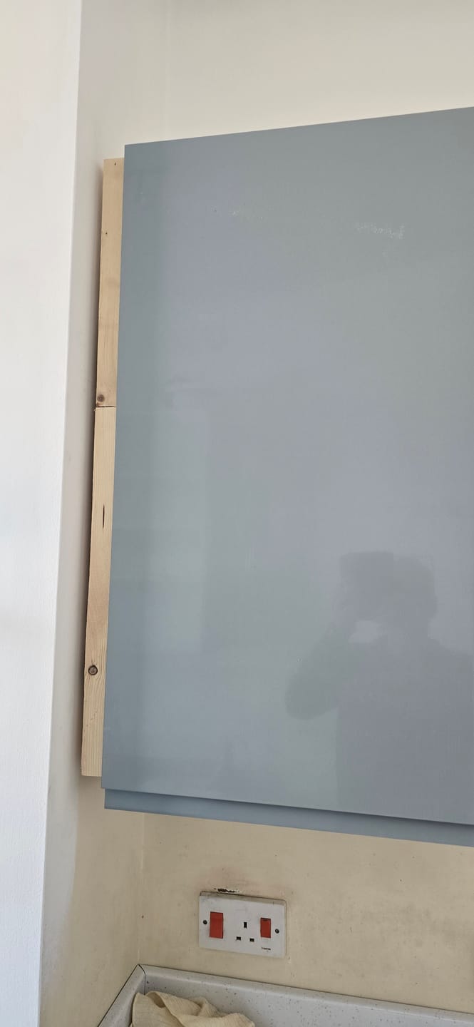 Customer photo review of Seamless Bathroom Wall Panels - (1 Pack is 12 Pieces) (Wide Range of Colours)