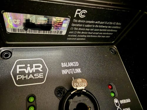 Customer photo review of RCF ART 910-A Two-Way 10" 2100W Powered PA Speaker with Integrated DSP