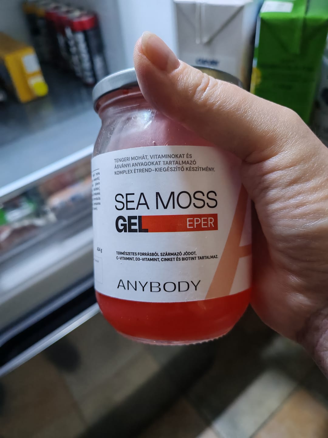 Customer photo review of Anybody Sea Moss Gel - Tengeri Moszat Gél