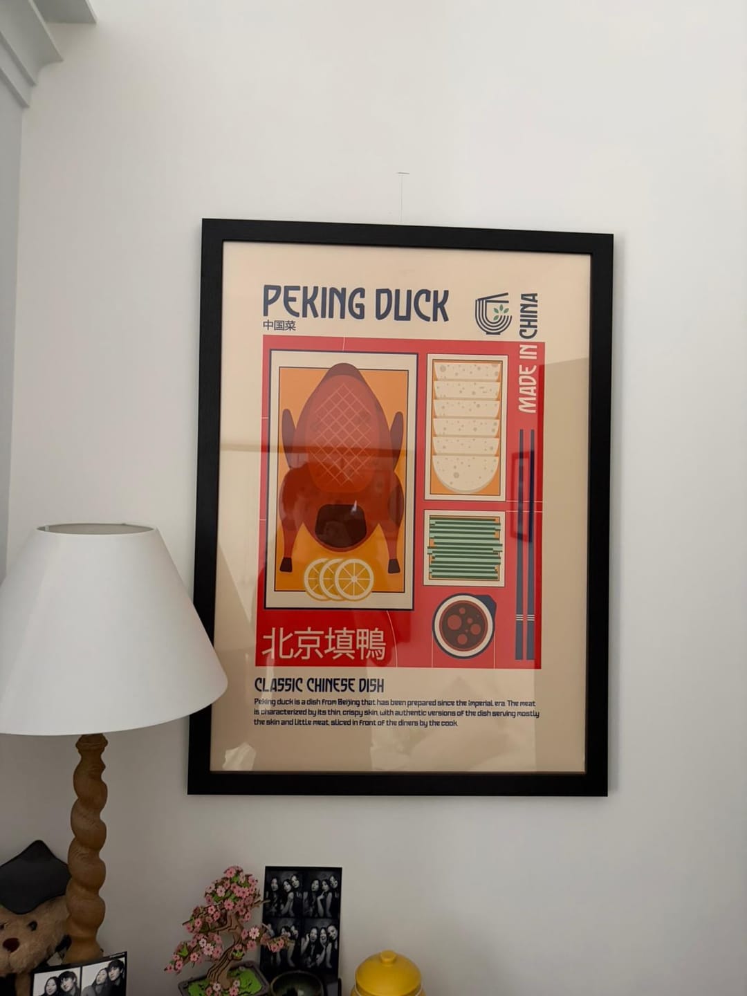 Customer photo review of Ramen Japanese Food Print