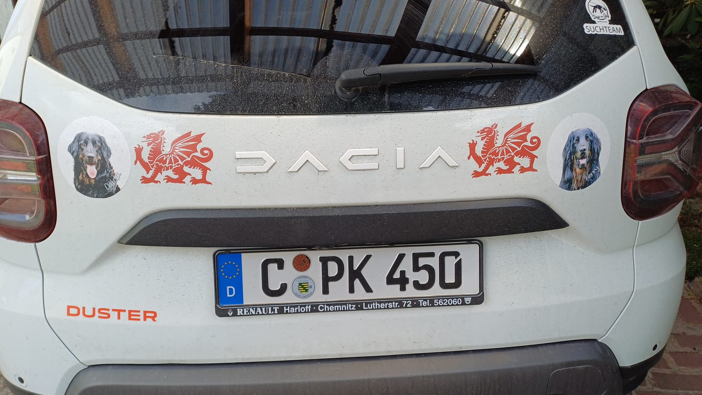 Customer photo review of Personalisierter Autoaufkleber - Dein Foto