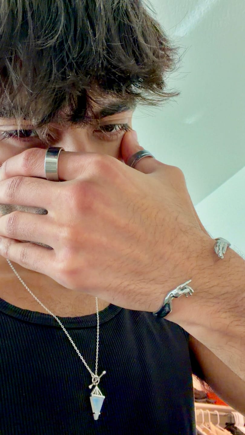 Customer photo review of Creation of Adam Cuff V2