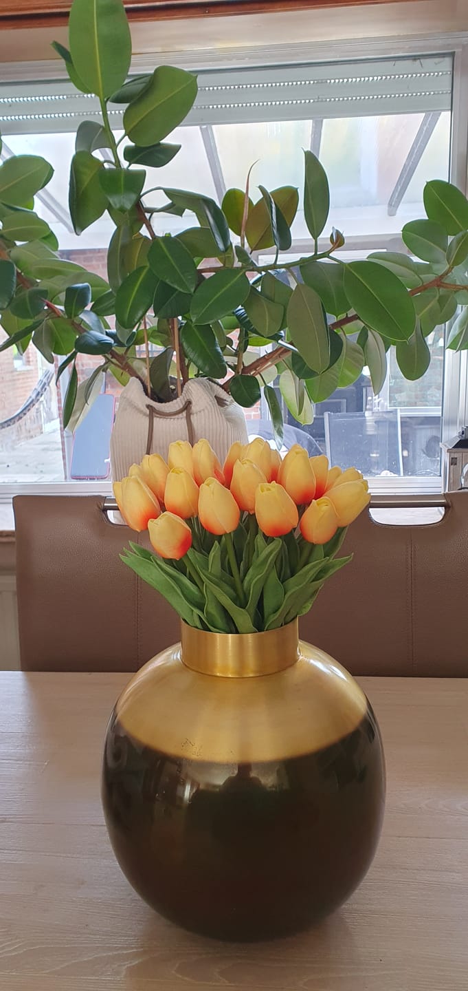 Customer photo review of Tulpen Boeket - Peach (25 stengels)