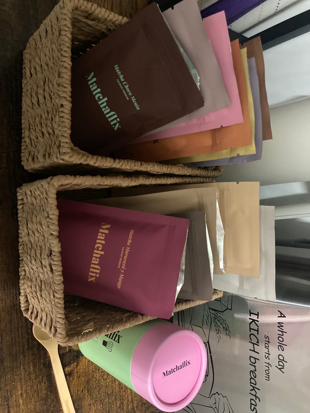 Customer photo review of Pack Té Matcha Sabores Premium 100% Degustación