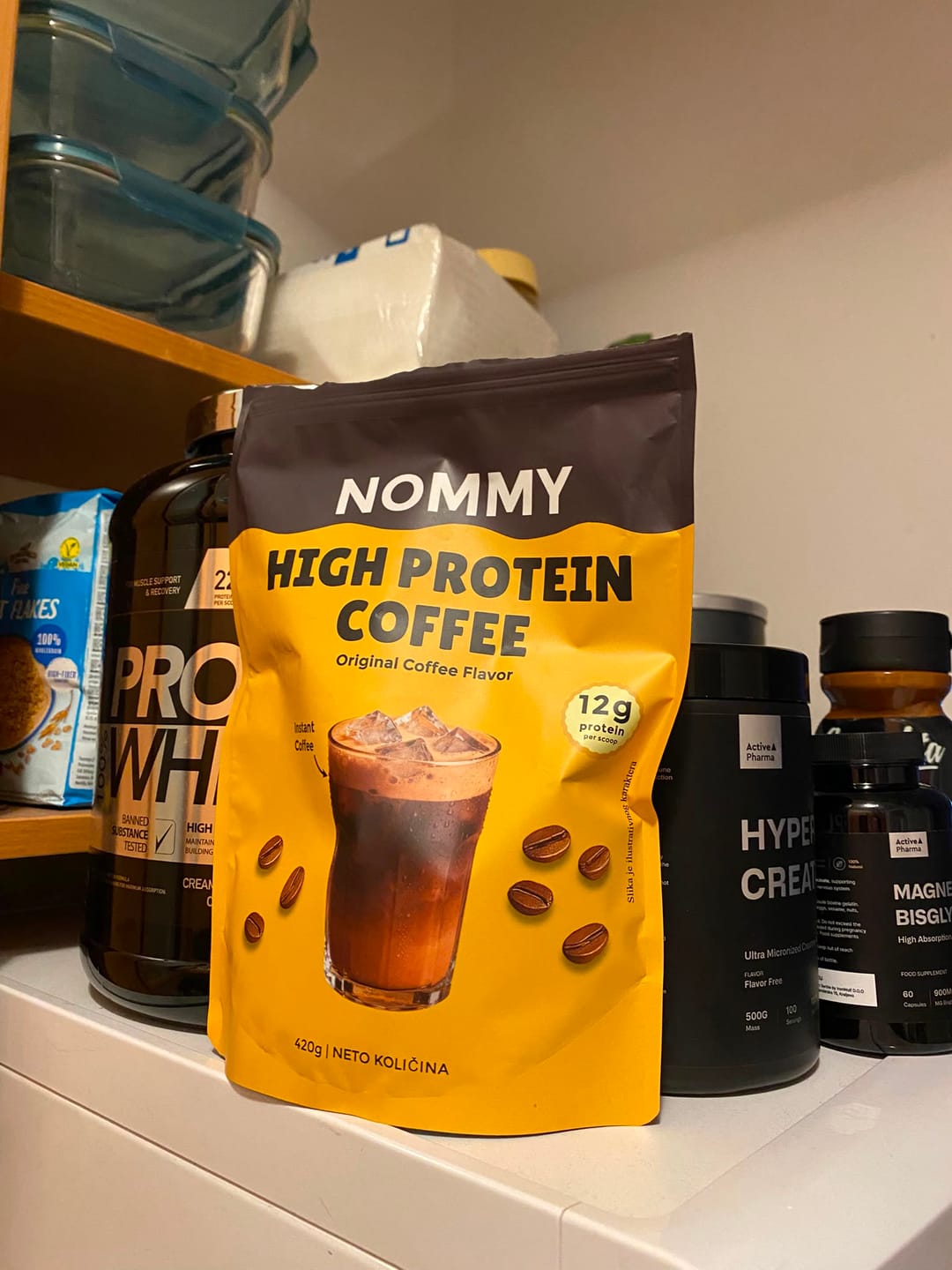 Customer photo review of Nommy™ - High Protein Coffee