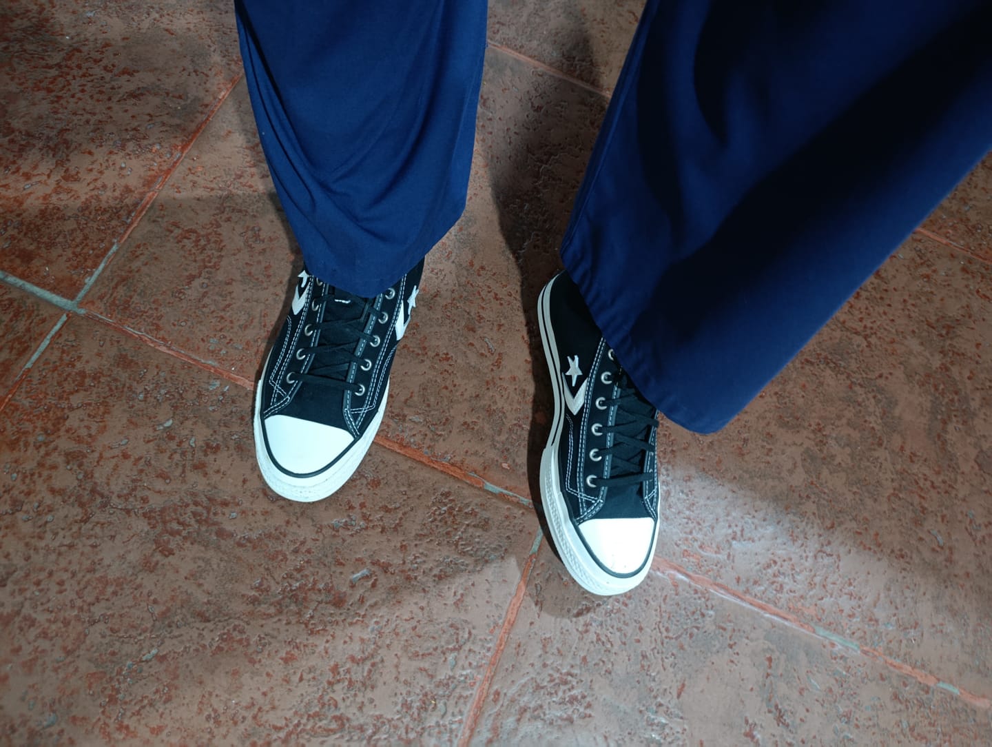 Customer photo review of Zapatillas Converse Star Player 76 Hi Negro Blanco