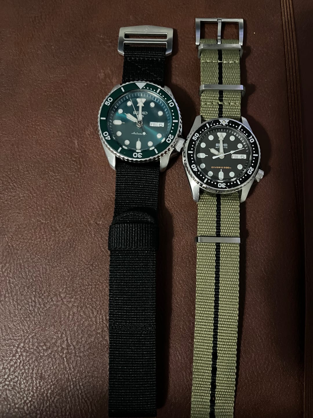Customer photo review of Glomar Explorer - Hook And Loop Watch Strap