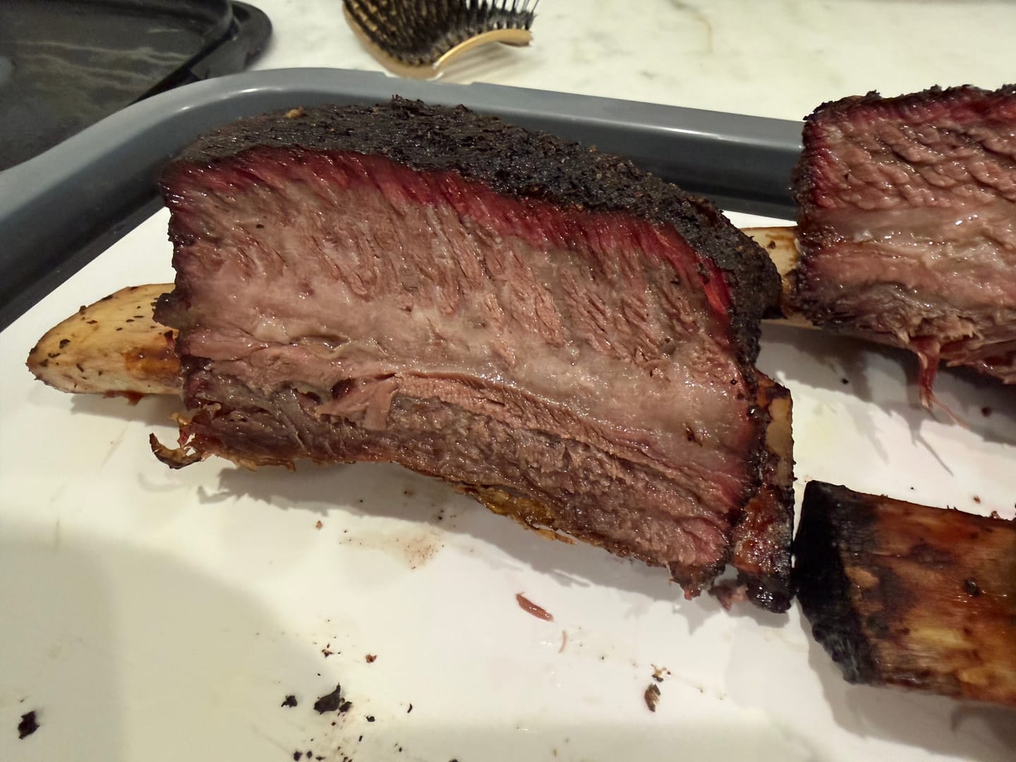 Customer photo review of USDA Choice Bone-In Short Ribs