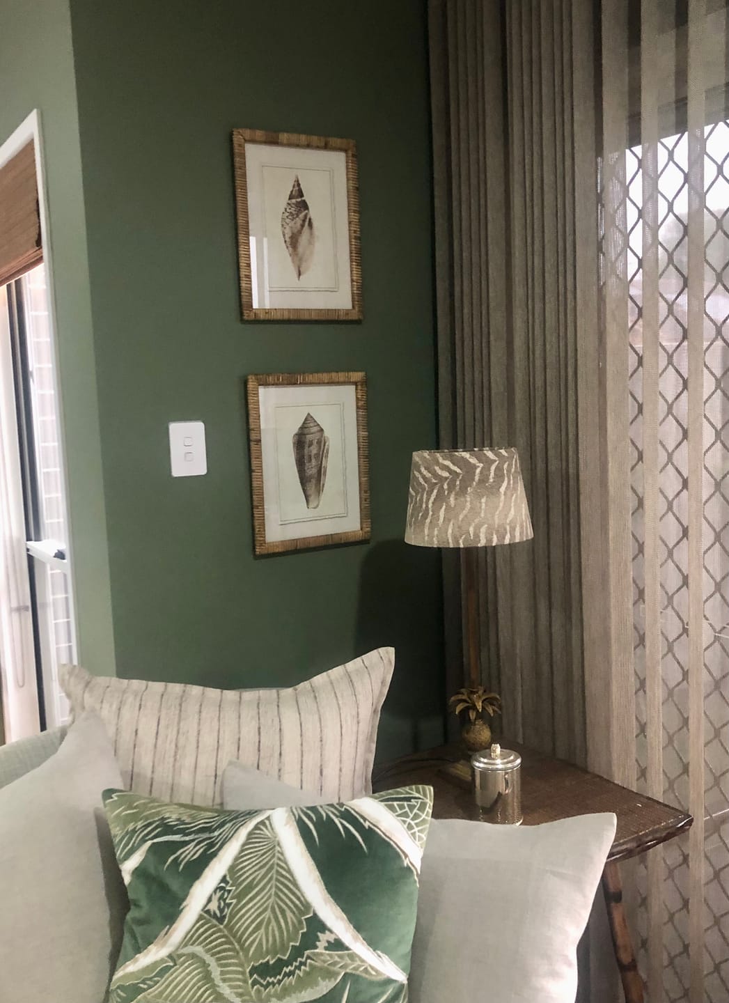 Customer photo review of Linen Plain Natural Euro Cushion 65 x 65cm