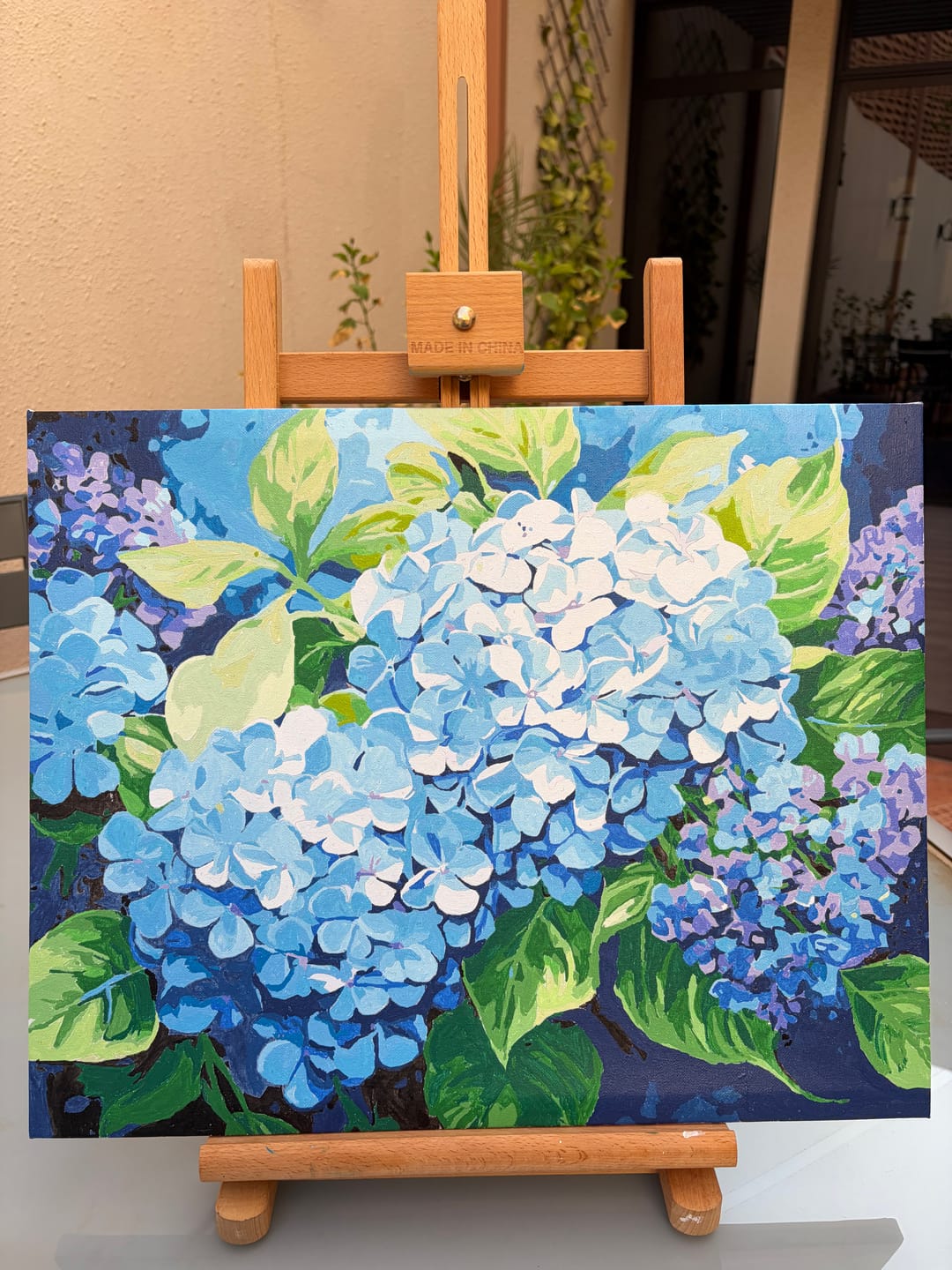 Customer photo review of Blue Hydrangea