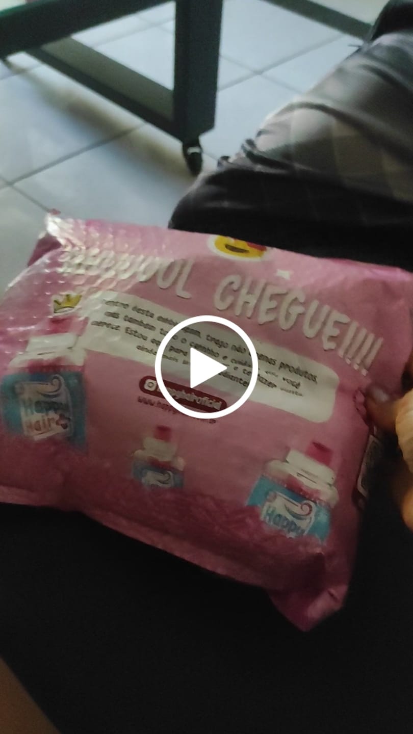 Customer video review of Happy Hair 3 Potes + 1 Melatonina Grátis