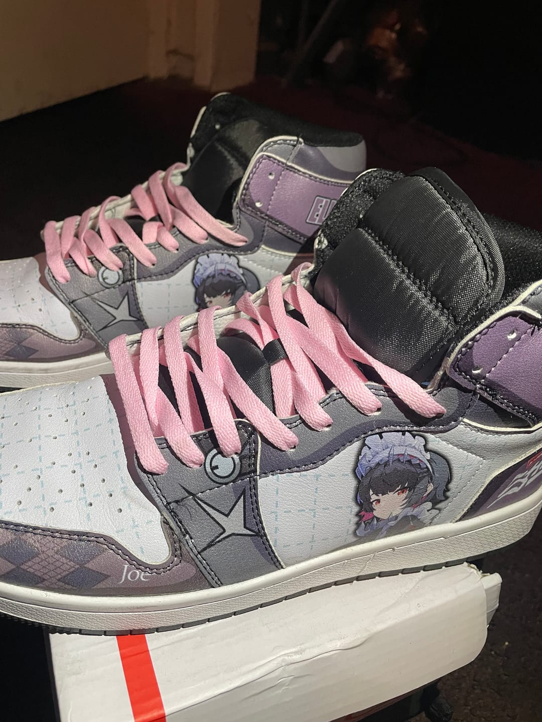 Customer photo review of Jordan Replacement Shoe Laces