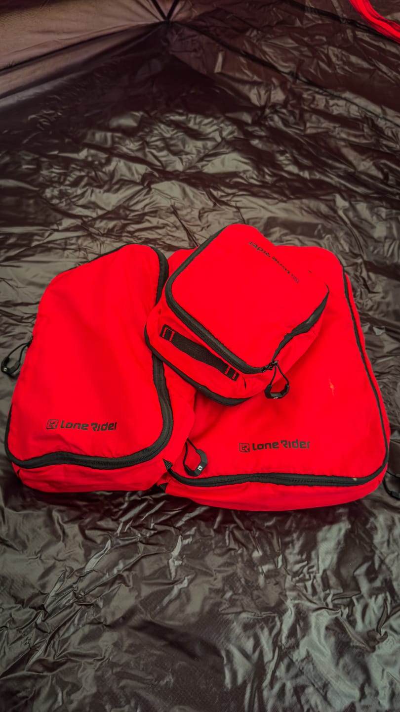 Customer photo review of Travel Packing Cubes - Ultimate Travel Packing Set
