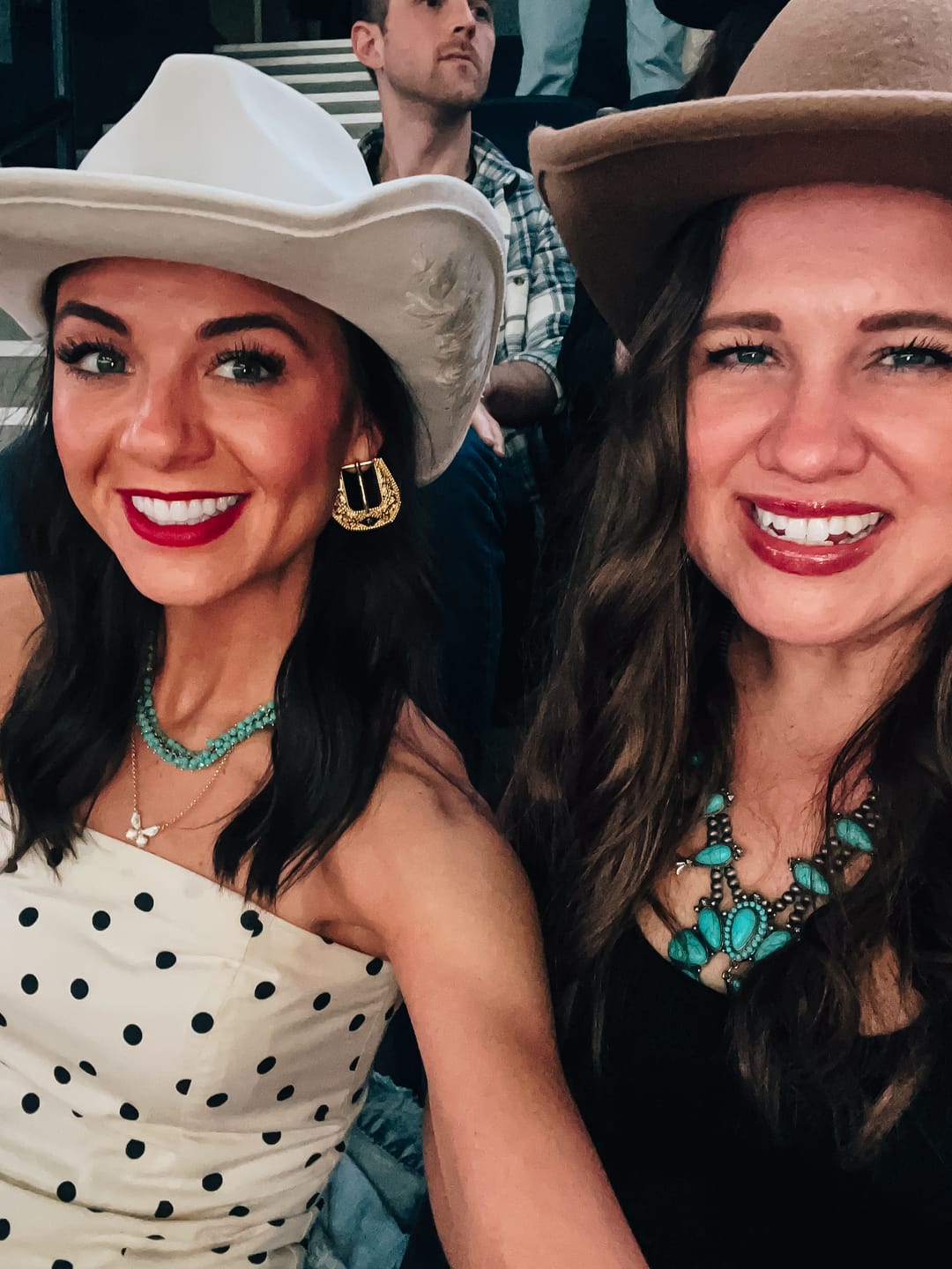 Customer photo review of Buckle Betty Earrings