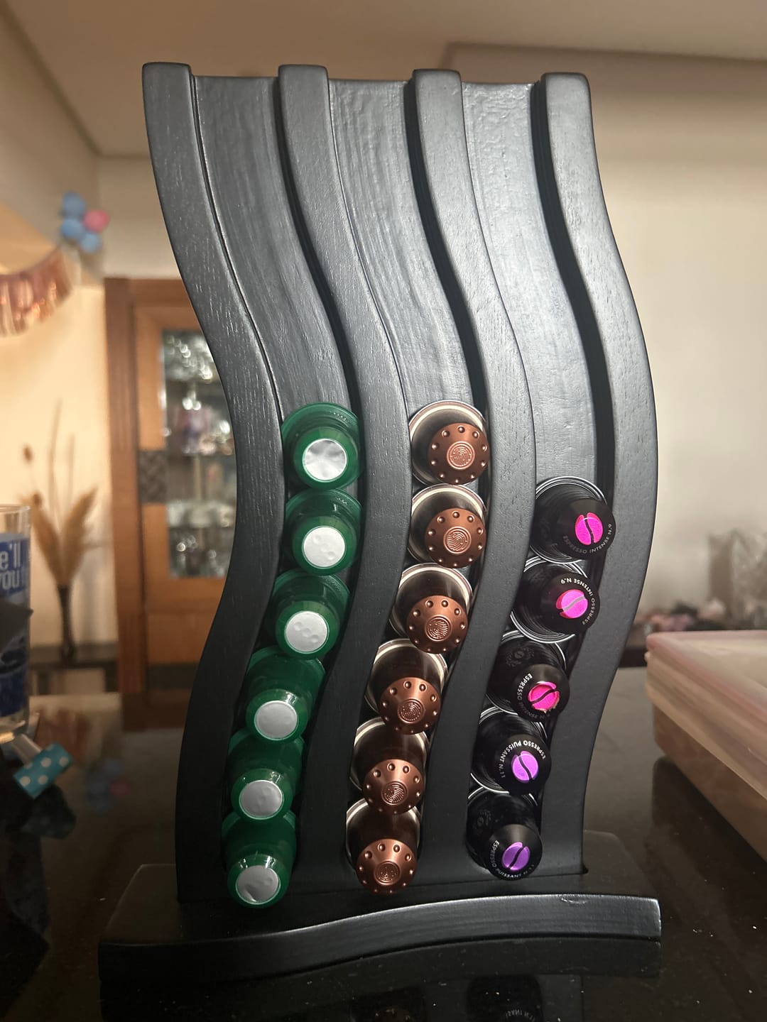 Customer photo review of Wavy Capsules Stand - 30 Capsules Holder