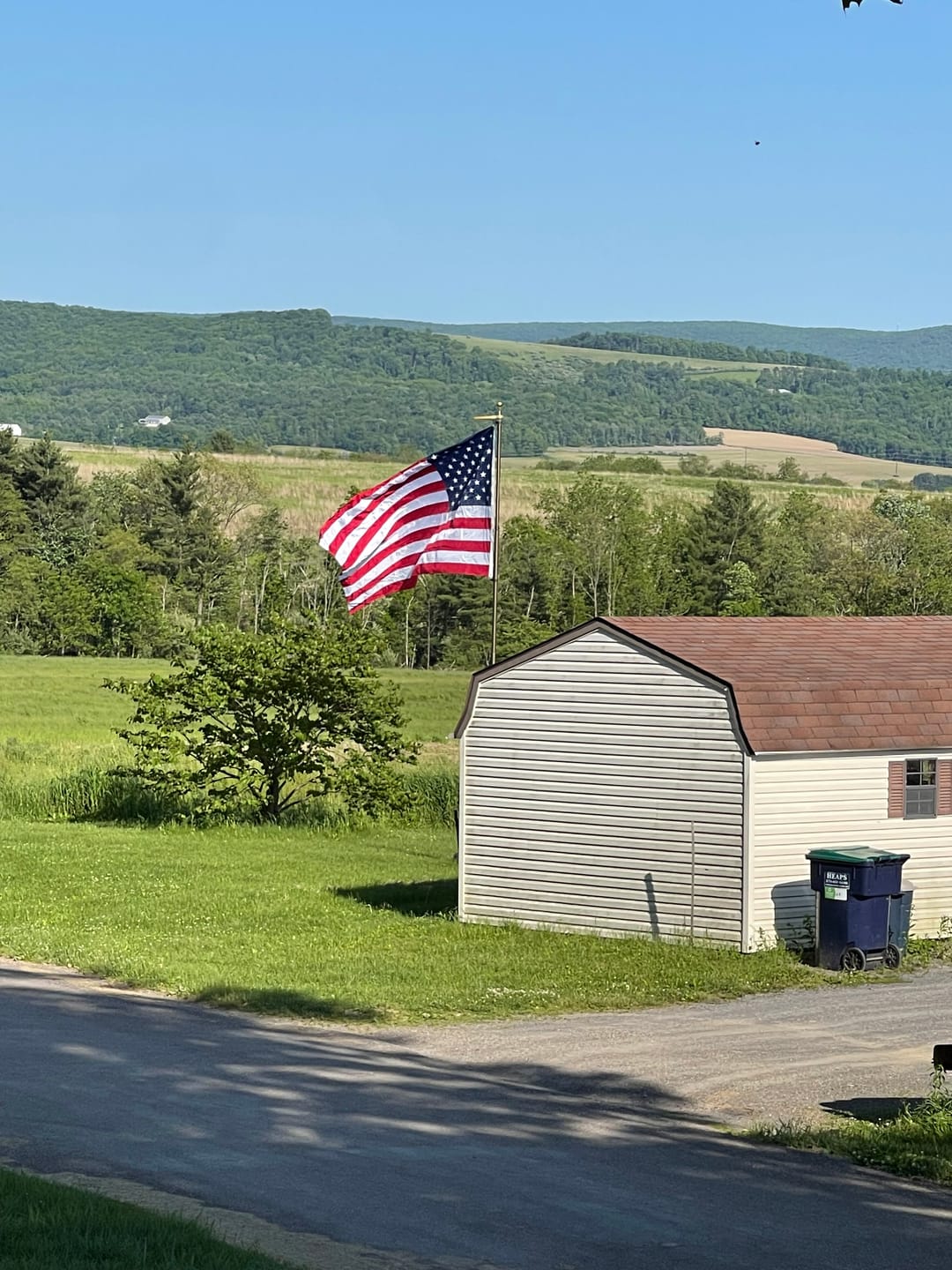 Customer photo review of 6' x 10' American Flag