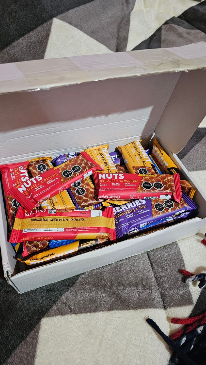 Customer photo review of Pack MIX de sabores CaraboniFoods – 4 Sabores, 100% Naturales con Miel Cruda
