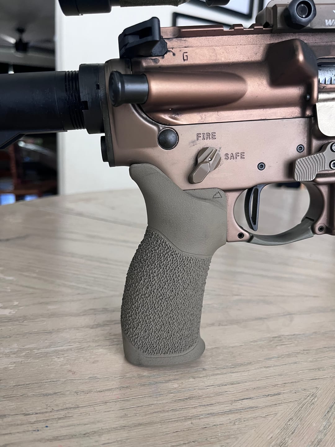 Customer photo review of The Pistol Grip
