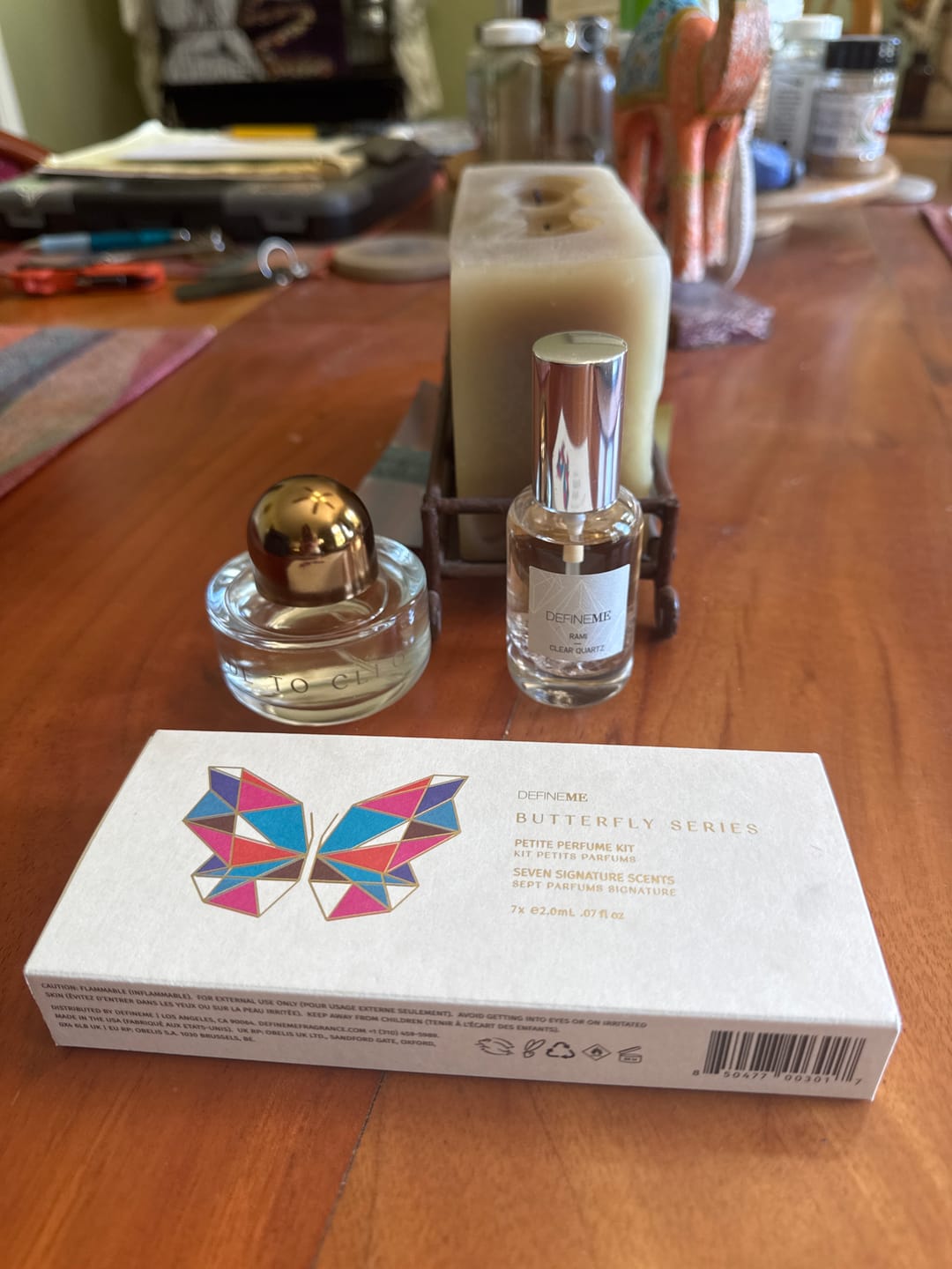 Customer photo review of Petite Perfume Kit